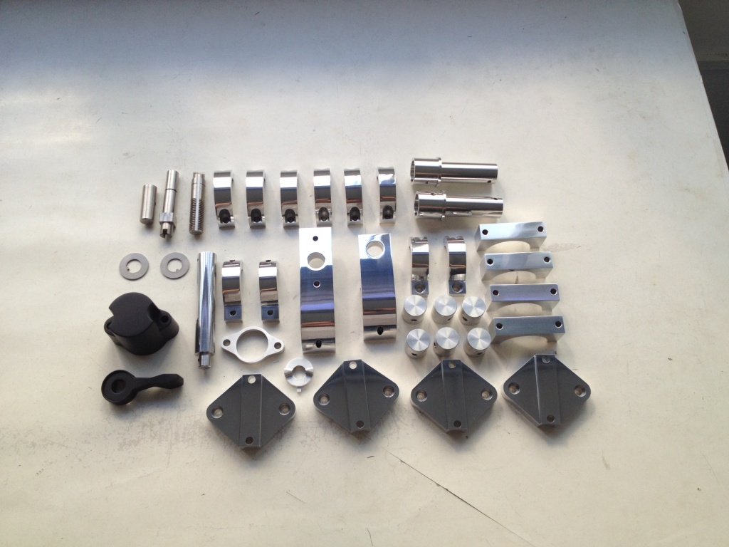 CNC Machined Aluminum Parts with Mirror Polishing