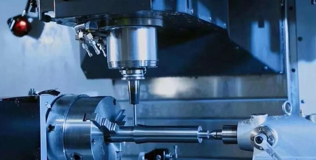 High-precision CNC prototype part being measured for perfect fit validation before mass production