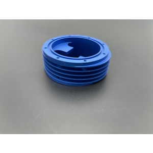 CNC Machined Precision Aluminum Part in Custom Color